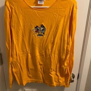 Walt Disney World L Top Mickey Minnie Mouse Embroidered Shirt Large Lg T-shirt